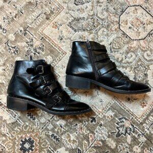 A New Day Black Biker Boots